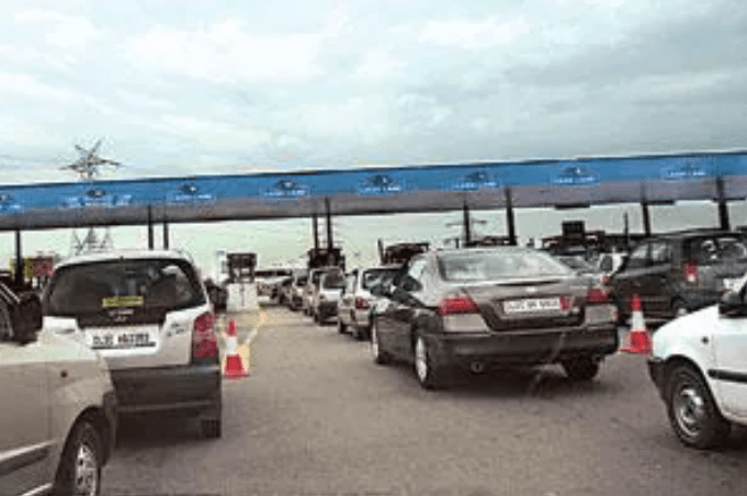 No congesting the toll gates
